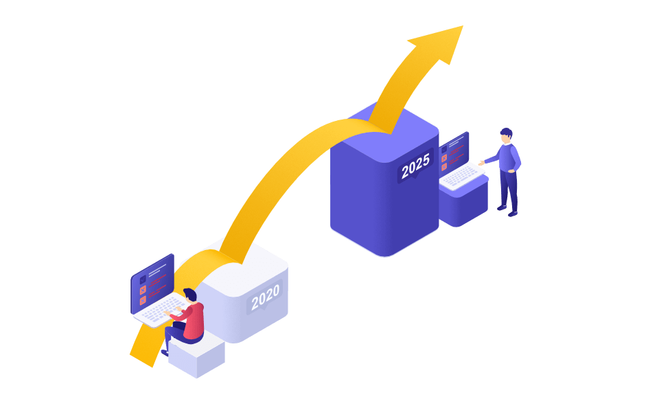 Symbolic illustration of automated literature review